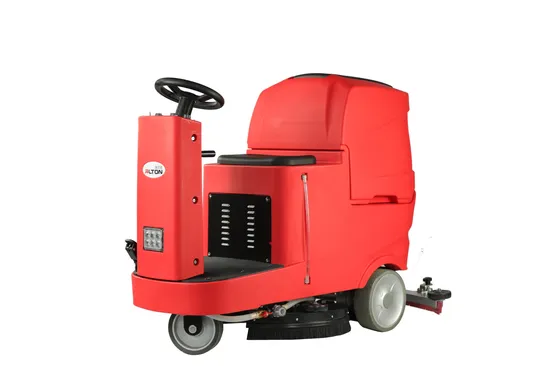 New Auto Ride-on Electric Floor Cleaning Machine Battery Double Brush Floor Scrubber